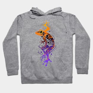 A frog spirit watercolor Hoodie